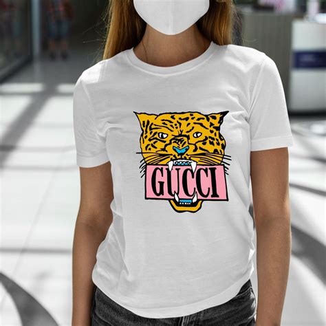 gucci tiger logo shirt|Gucci Tiger .